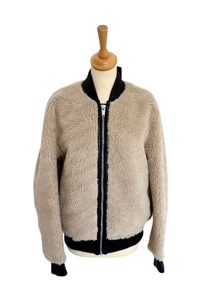 Faux Fur Shearling Jacket Size S - BNWT