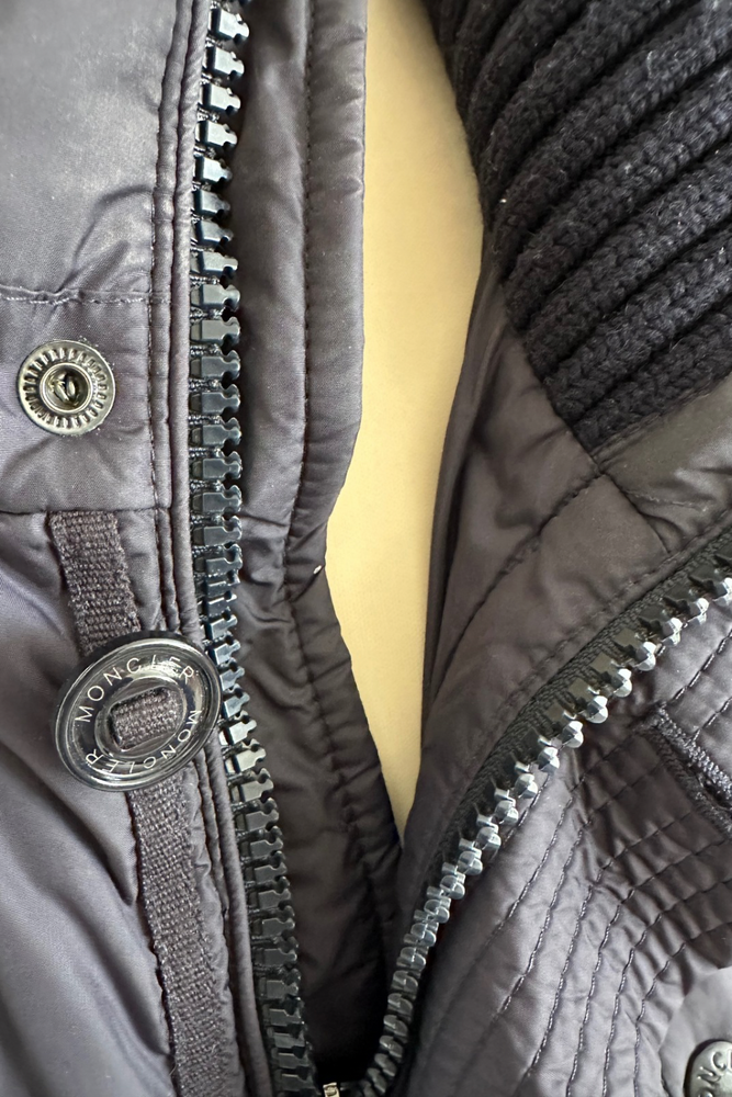 Down Filled Quilted Jacket Size 4 UK 42 - Preloved