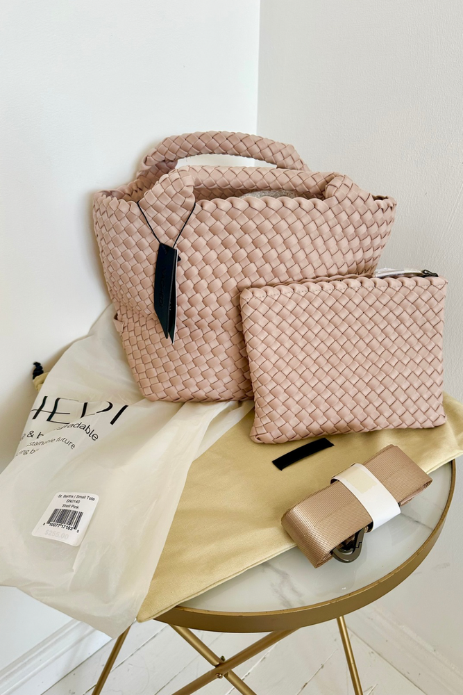 Vegan Leather Small Tote Bag - New with Tags