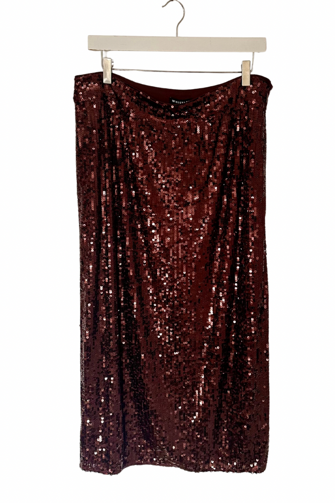 Sequin Midi Skirt Size 16 - New with Tags