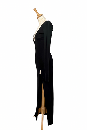 Fitted Evening Maxi Dress Size M - BNWT