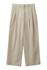 Wide Leg Cotton Trousers Size 10 - BNWT