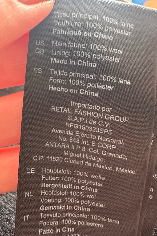 Oversized Coat Size UK 10 - New with Tags