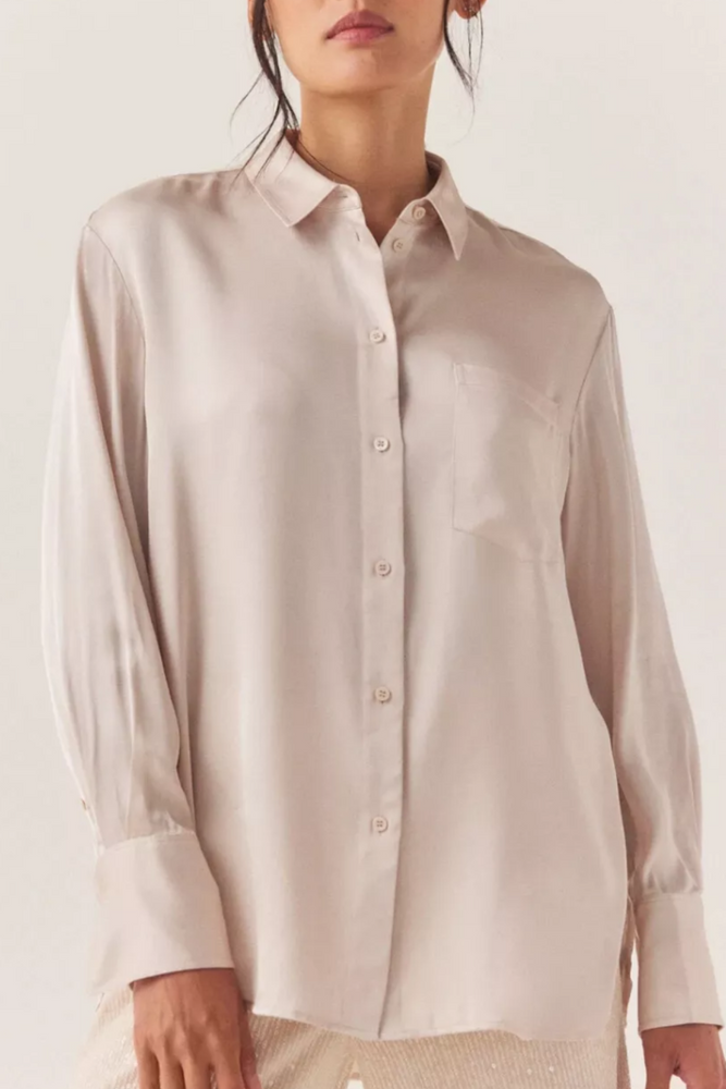 Satin Oversized Blouse Size 12 - BNWT