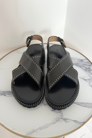 Chunky Leather Sandal Size 38 - New with Box
