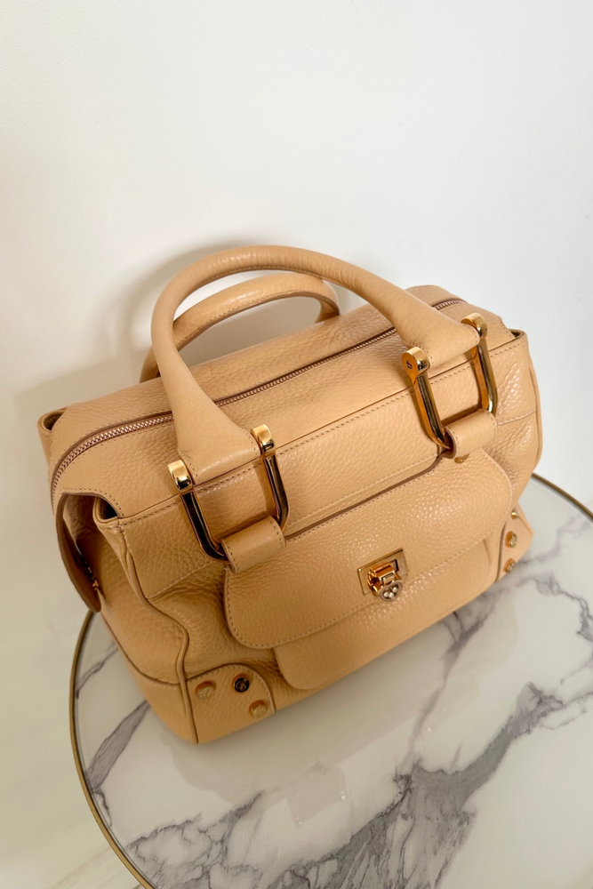 Happy Diamond Caroline Leather Handbag - Preloved