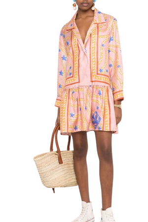 Silk Mini Dress Size UK 10 - BNWT
