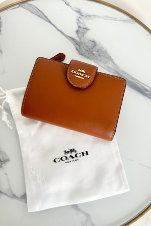 Leather Zip Wallet - As new