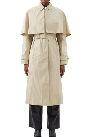Cape Belted Trench Coat Size 8 or 10 - BNWT