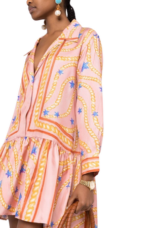 Silk Mini Dress Size UK 10 - BNWT