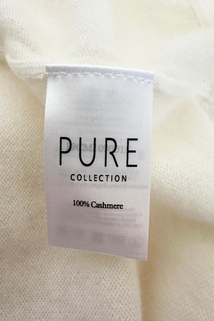 100% Cashmere Cream Bolero Size 12 - BNWT