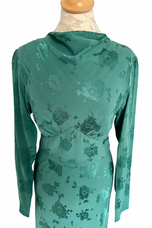 Floral Jacquard Midi Dress Size 8 - BNWT