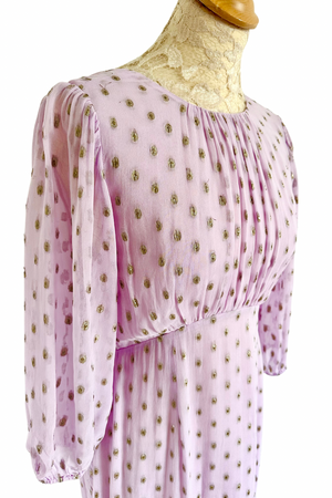 Chiffon Ruffle Midi Dress Size 8 - BNWT