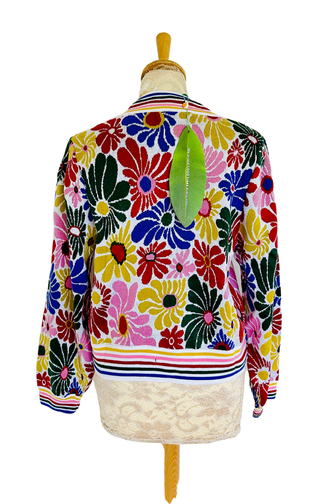 
            
                Load image into Gallery viewer, Sunny Daisies Cardigan Sizes S, M or L - BNWT
            
        