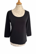 Jersey Cotton 3/4 Sleeve Top Size S, L & XL - BNWT