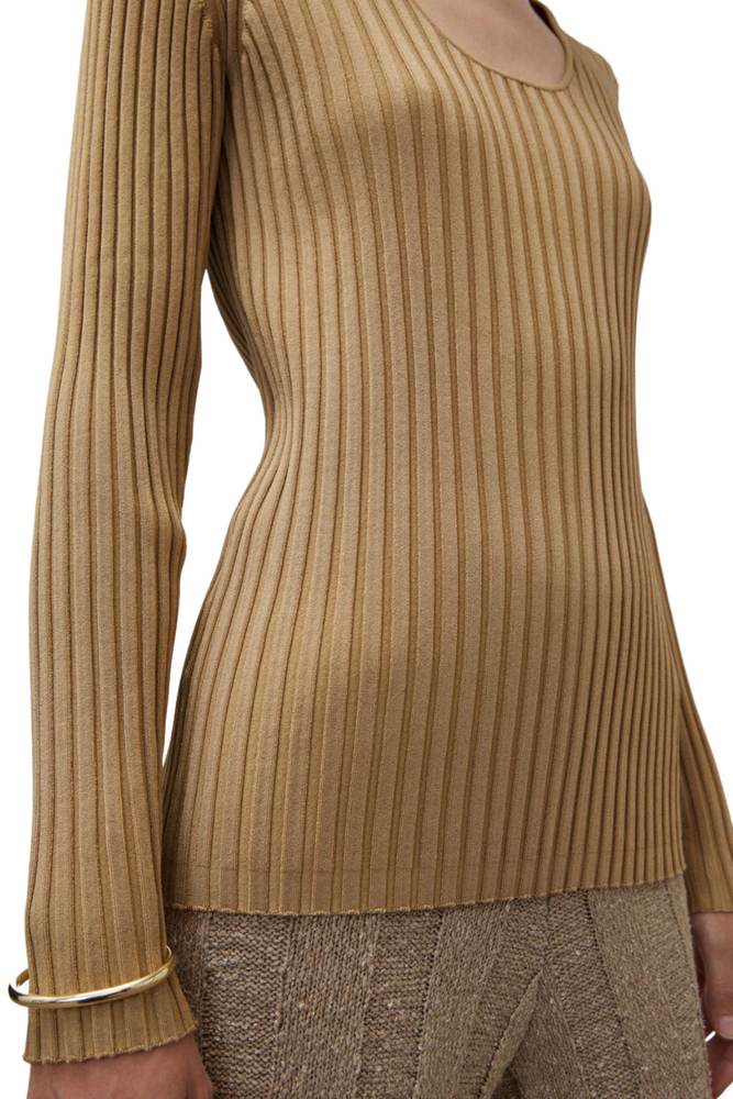 Ribbed Fitted Sweater Size XS & L - BNWT