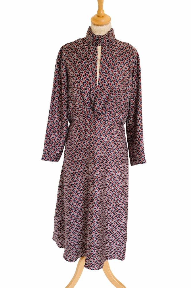 
            
                Load image into Gallery viewer, Silk Paisley Dress Size UK 12 - BNWT
            
        